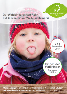 Plakat Vaihinger Weihnachtsmarkt 2017